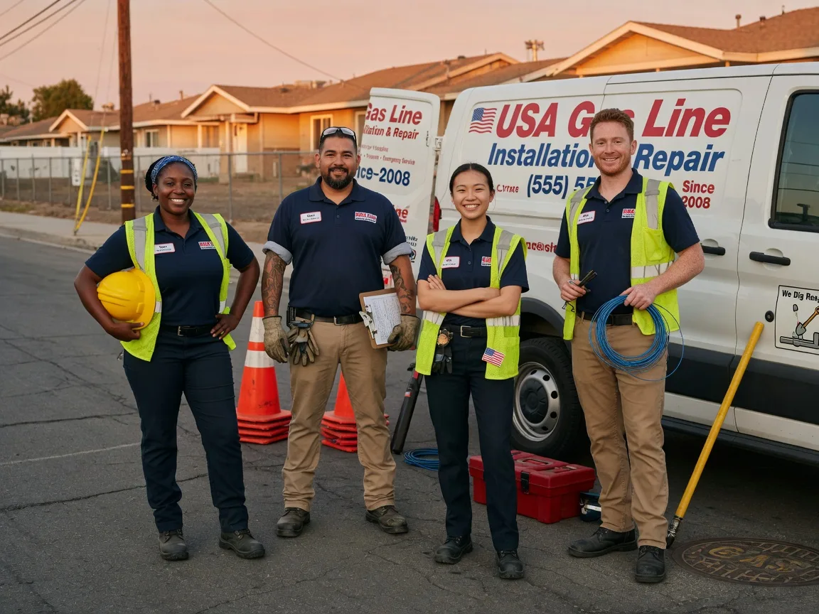 Gas Line Installation company in Bend, TX